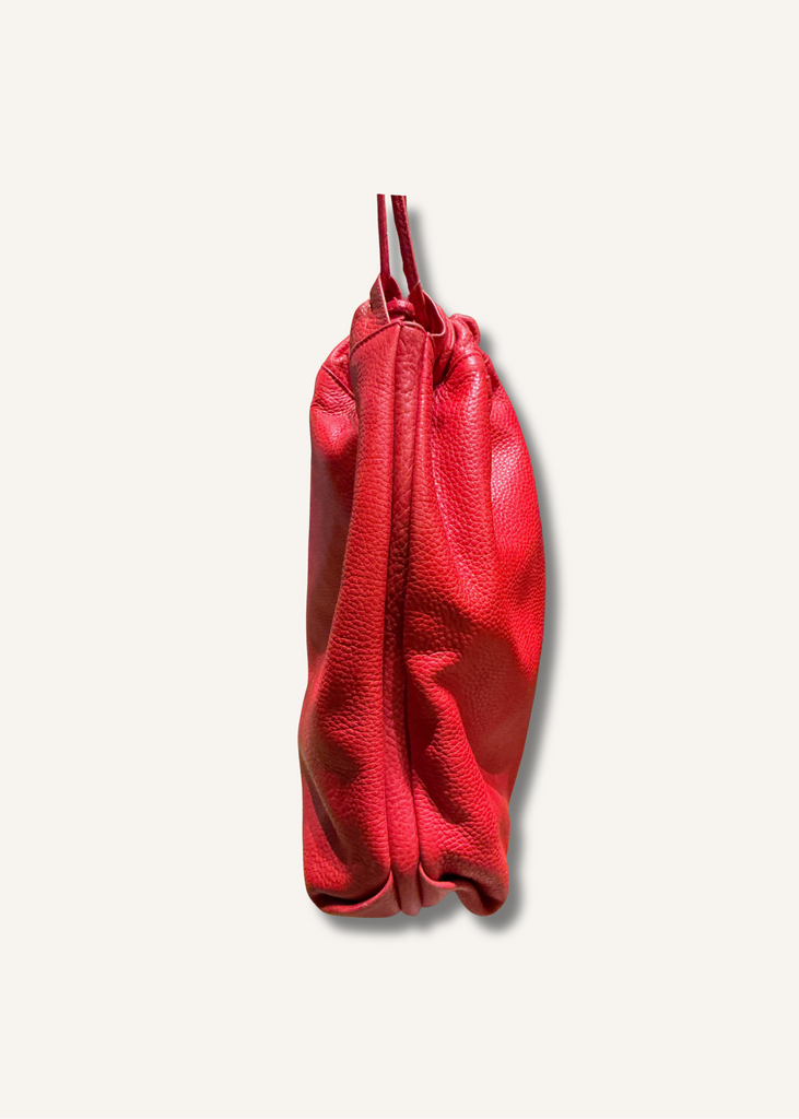 Fendi Vintage Red Bucket Bag