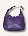 Gucci Purple Ostrich Jackie Bag