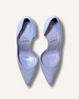 Christian Louboutin Purple Suede Iriza Heels