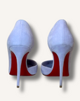 Christian Louboutin Purple Suede Iriza Heels