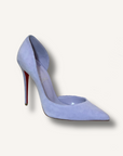 Christian Louboutin Purple Suede Iriza Heels