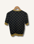 Gucci GG Cotton Lamé Top