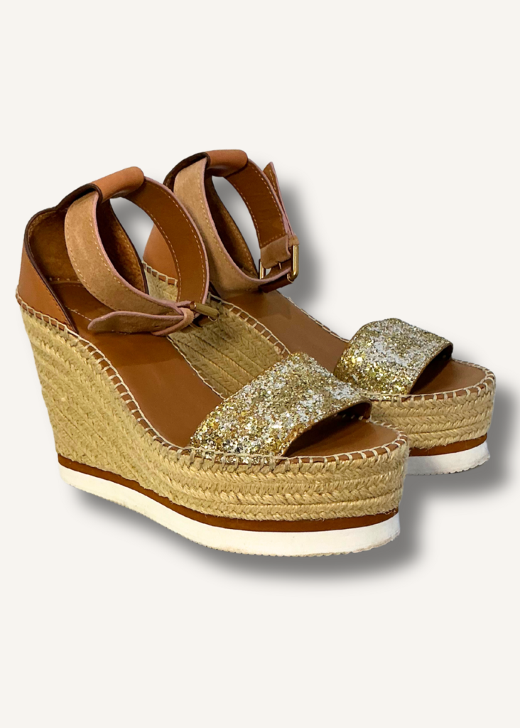 See By Chloe Glyn Espadrille Wedge Sandal