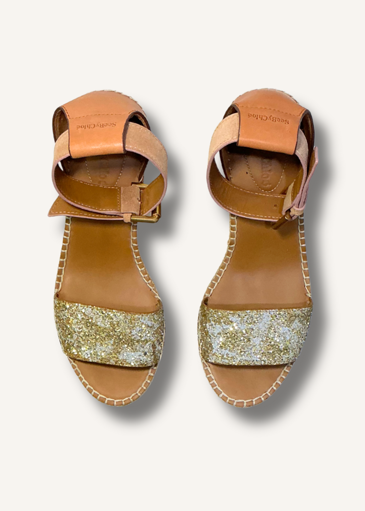 See By Chloe Glyn Espadrille Wedge Sandal