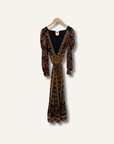 Farm Rio Side-Slit Maxi Dress