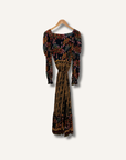 Farm Rio Side-Slit Maxi Dress
