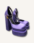 Versace Medusa Aevitas Satin Pumps