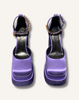 Versace Medusa Aevitas Satin Pumps