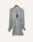 Karina Grimaldi Vintage Print Mini Dress
