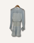 Karina Grimaldi Vintage Print Mini Dress