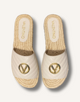 Mario Valentino Clavel Espadrille Slide Sandal