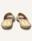 Mario Valentino Clavel Espadrille Slide Sandal