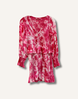 Loveshackfancy Evan Shirred Ruffle Mini Dress