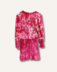 Loveshackfancy Evan Shirred Ruffle Mini Dress