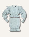 Majorelle Langley Cable Ruffle Set