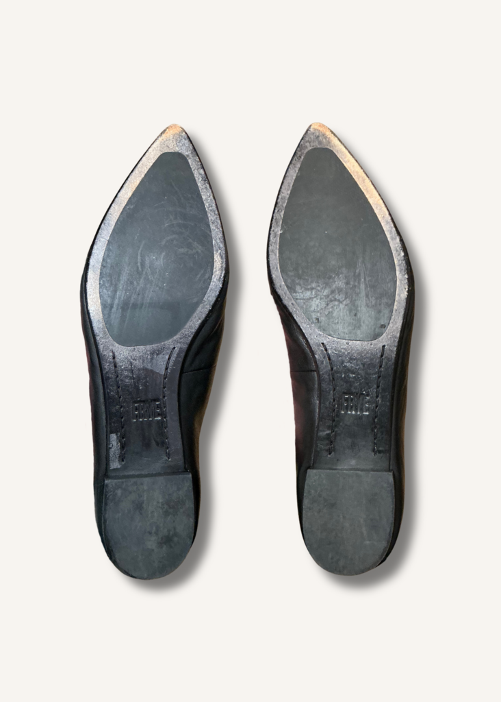 Frye Sienna Leather Ballet Flats
