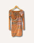 Skims Jelly Sheer Off the Shoulder Dress