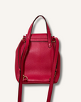 Ferragamo Gancini Logo Leather Backpack