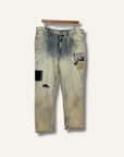 Lauren Ralph Lauren Patchwork Relaxed Tapered Ankle Jean