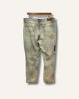 Lauren Ralph Lauren Patchwork Relaxed Tapered Ankle Jean