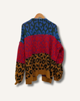 Farm Rio Colorblock Cardigan