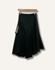 BCBGMaxAzria High-Slit Flared Skirt