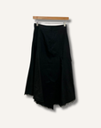BCBGMaxAzria High-Slit Flared Skirt
