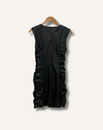 Zara Faux Leather Zip Up Mini Dress