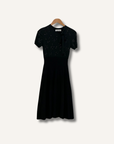 Valentino Beaded Jersey Knit Dress