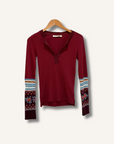 We The Free Micah Notch Neck Top