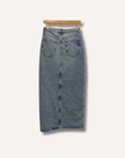 MNG Denim Maxi Skirt