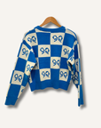 Vestique Bow Cardigan