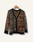 Allsaints Leopard Cardigan