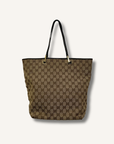 Gucci GG Monogram Canvas Tote Bag