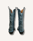 Ganni Mid Shaft Embroidered Western Boots
