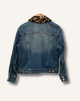 Veronica Beard Tilia Boyfriend Sherpa-Lined Denim Jacket