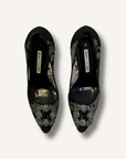 Manolo Blahnik Hangisi Lace Pumps