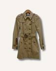 Burberry Double Breasted Trench Coat