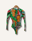 Farm Rio Banana Foliage Organic Cotton Bodysuit