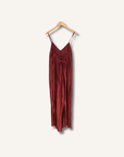 Anthropologie Sleeveless Plissé Jumpsuit