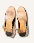 Gucci Princetown Velvet Mules