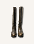 Massimo Dutti Brushed Leather Boots