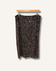 Lafayette 148 Casey Sequin Midi Skirt