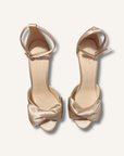Kate Spade Bridal Bow Satin Platform Heels