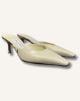 Jimmy Choo Vivi Lizard-Embossed Mule Pumps