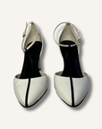 CO T-Strap Leather D’orsay Pumps
