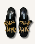 Prada Kiltie Mules
