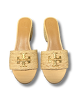Tory Burch Everly Raffia Block Sandal