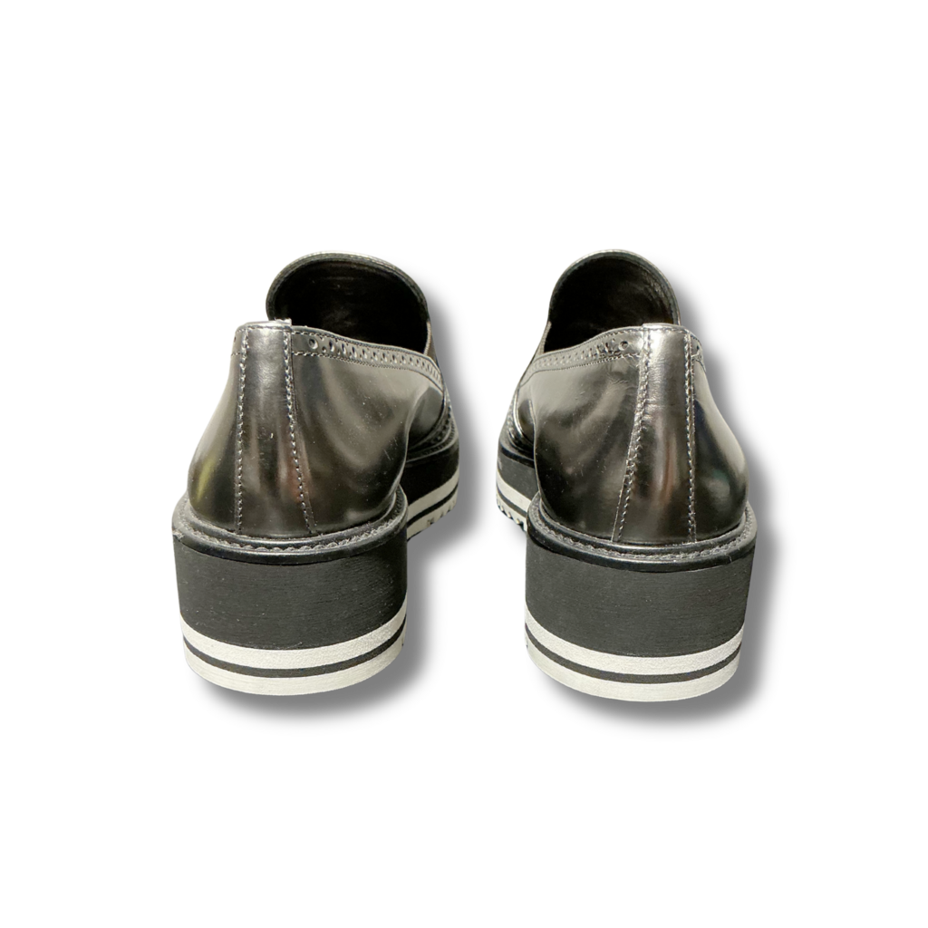Prada Wingtip Platform Loafers