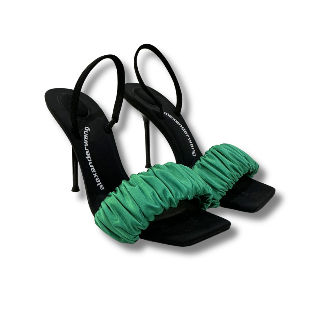 Alexander Wang Julie Scrunchie Heels